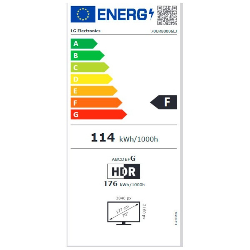 LG 70UR80006LJ 70 UHD 4K Smart TV Negro - Televisor - Ítem2