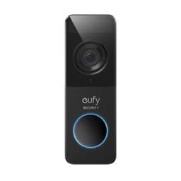 Vue avant du vidéophone Eufy Security C210 FHD WDR Noir/Blanc