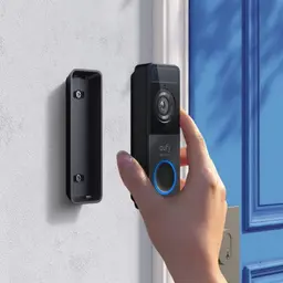 Installation sur mur du vidéophone Eufy Security C210 FHD WDR Noir/Blanc