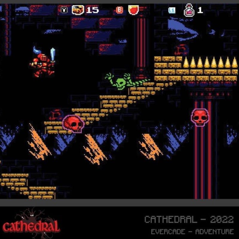 Jeu Retro Evercade Alwa´s Awakening / Cathédral - Ítem3