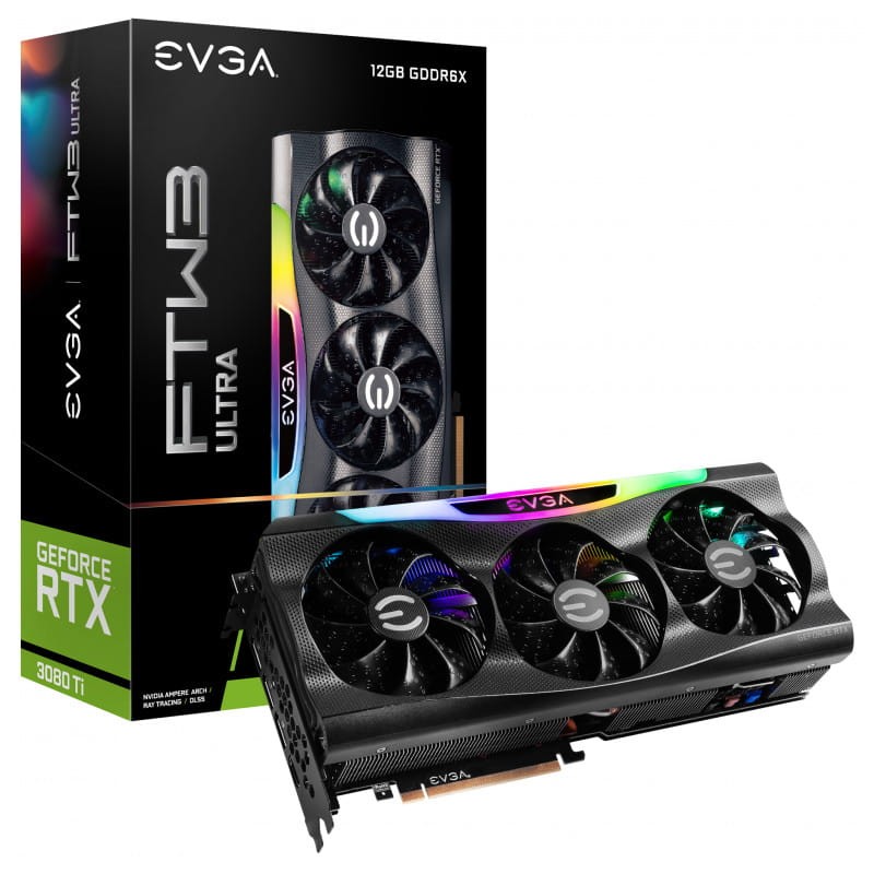 EVGA Ultra Gaming GeForce RTX 3080 Ti 12 GB GDDR6X - Placa Gráfica - Item