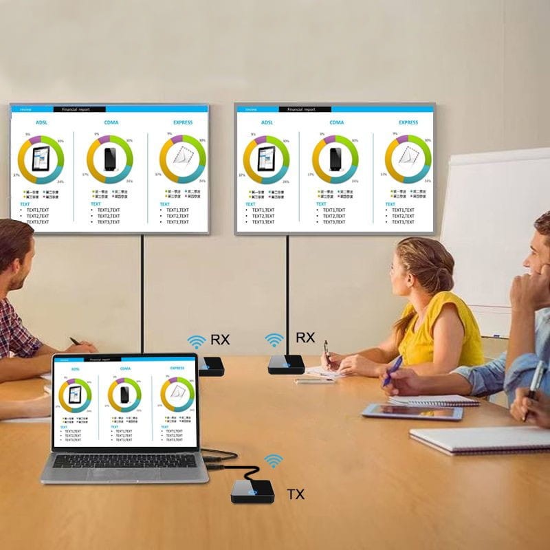 Extensor HDMI inalámbrico hasta 30m Receptor - Ítem5