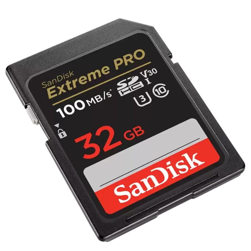 SanDisk Extreme PRO UHS-I 32 GB Class 10 U3 V30 Noir / Rouge - Carte SD - Ítem