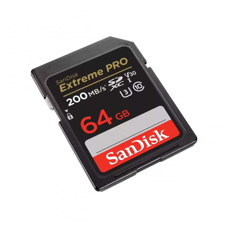 SanDisk Extreme PRO UHS-I 64 GB Classe 10 U3 V30 Preto / Vermelho - Cartão SD - Item2