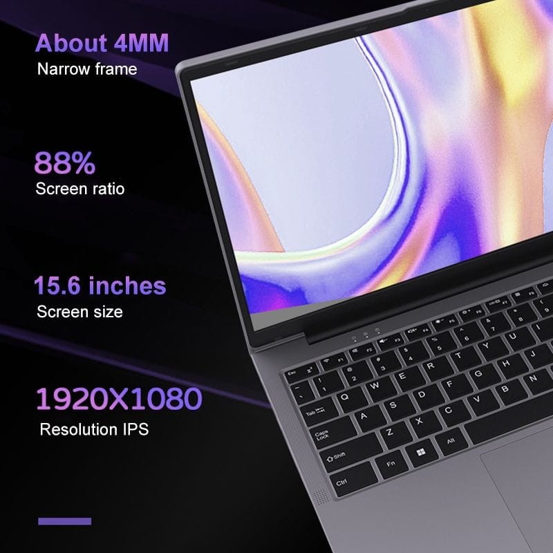 Jumper EZbook X8 Intel i5-12450H 16GB/512GB /15.6 Windows 11 Cinza - Portátil - Item5