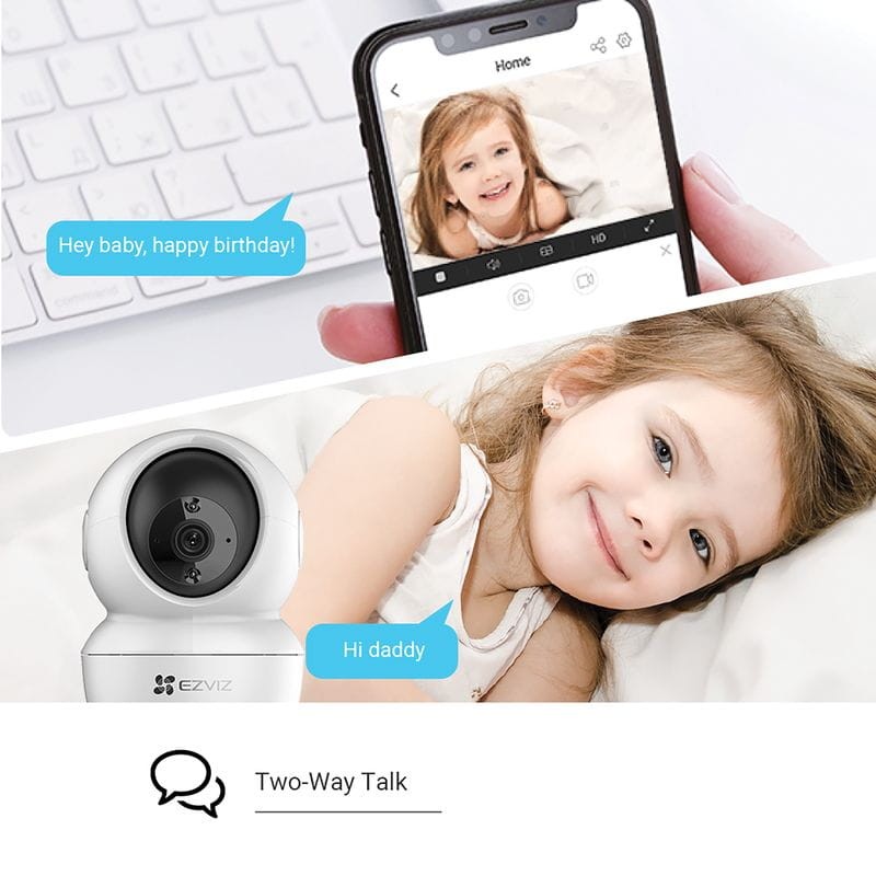 EZVIZ C6N 4MP 2560 x 1440 Pixels Vision Nocturne 360º Blanc - Caméra de Sécurité IP - Ítem5
