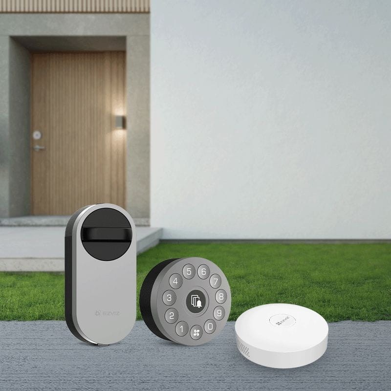 EZVIZ CS-DL01S + DL01CP + A3-BK Gris - Kit de verrouillage intelligent avec clavier et interrupteur de liaison - Ítem7