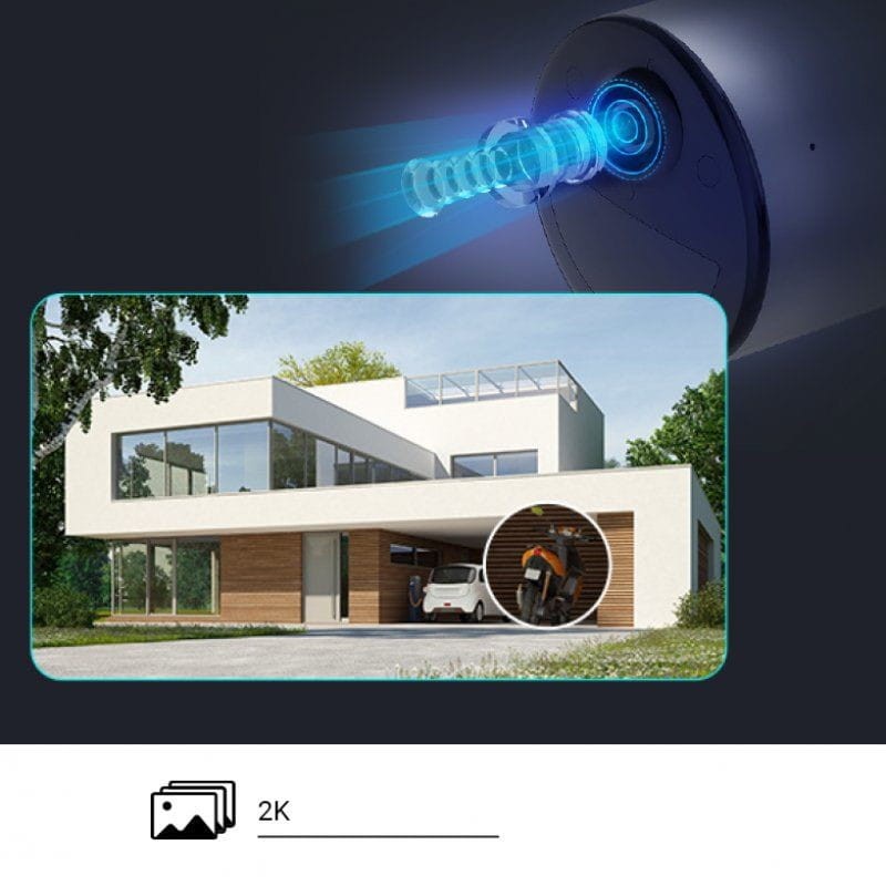 EZVIZ EB3 2K PIR Vision nocturne Audio bidirectionnel WiFi Batterie Noir - Caméra de sécurité IP - Ítem4