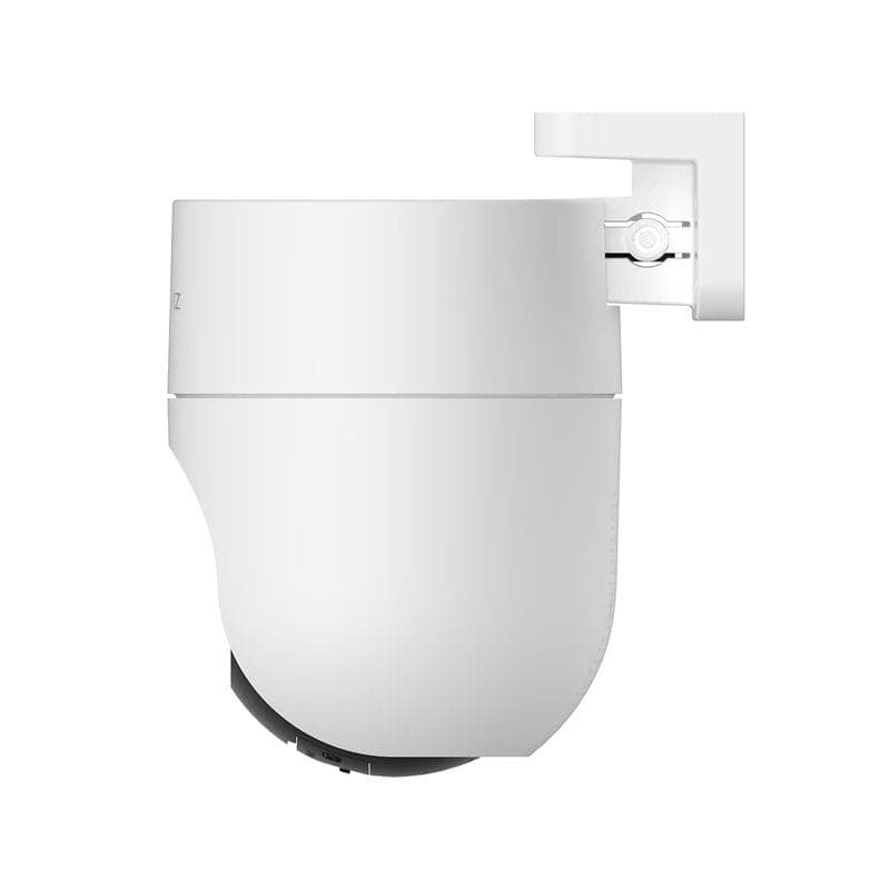 Latérale droite de EZVIZ H8c 2K 2K Pan/Tilt Vision nocturne Audio bidirectionnel WiFi Blanc - Caméra de sécurité IP