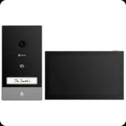 EZVIZ HP7 2K Audio Bidirectionnel Argent - Interphone Vidéo
