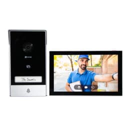 Frontale de EZVIZ HP7 2K Audio Bidirectionnel Argent - Interphone Vidéo