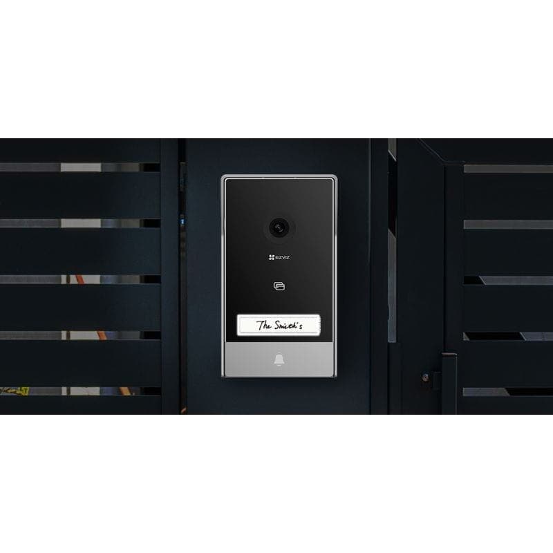 Puissant de EZVIZ HP7 2K Audio Bidirectionnel Argent - Interphone Vidéo