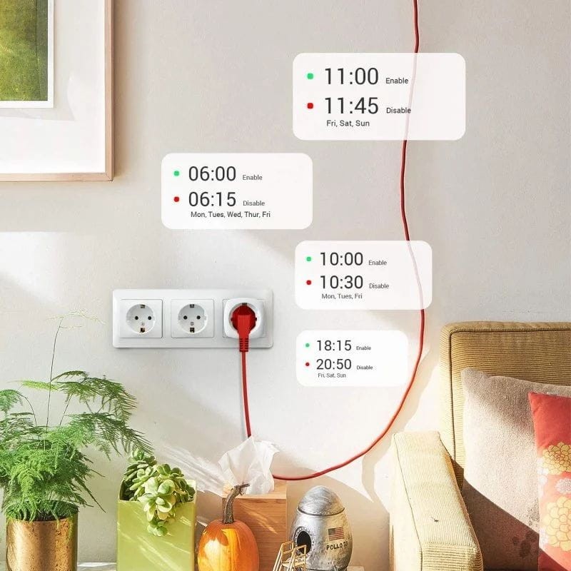 EZVIZ T30-10A-EU Blanc - Prise Intelligente - Ítem5