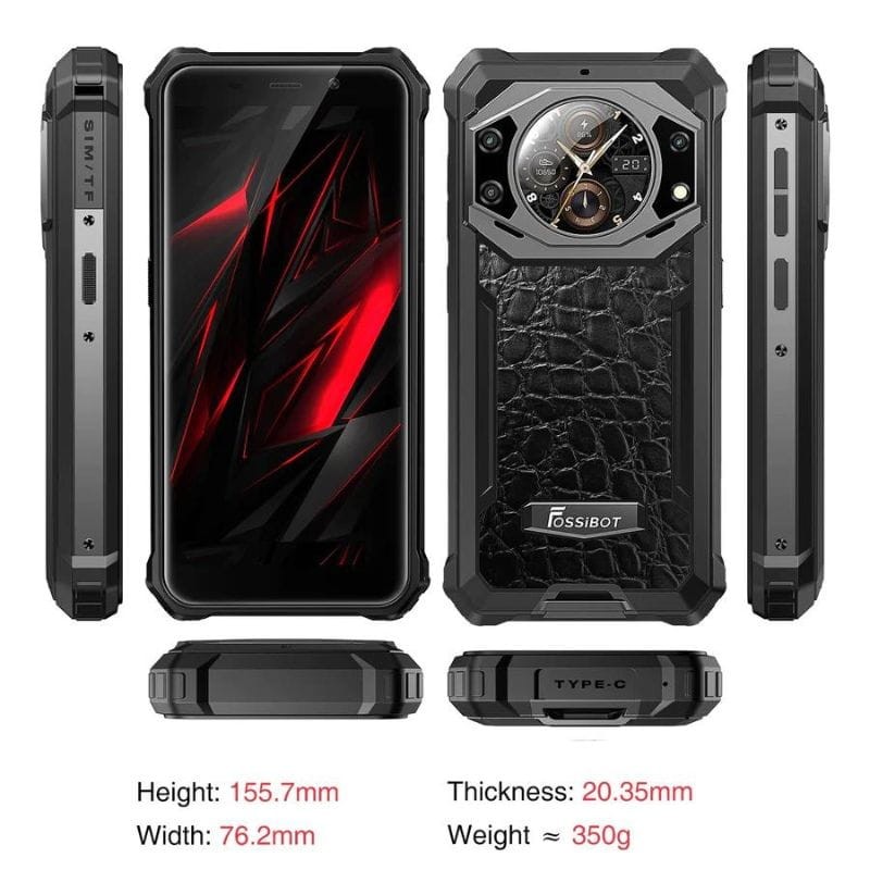 Fossibot F101 Pro 8GB/128GB Gris - Teléfono móvil - Ítem7