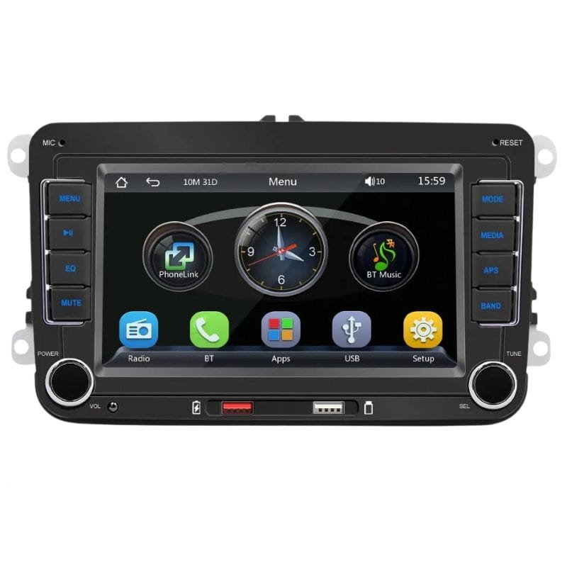 F9070C Bluetooth/Carplay/USB Noir - Autoradio 2 DIN - Ítem