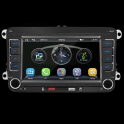 F9070C Bluetooth/Carplay/USB Negro - Autorradio 2 DIN