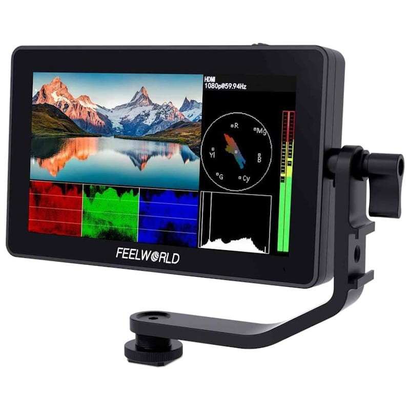Feelworld F6 Plus - tela de toque 4K para câmera