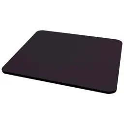 Fellowes 224X186mm Negro - Alfombrilla para ratón Vista lateral