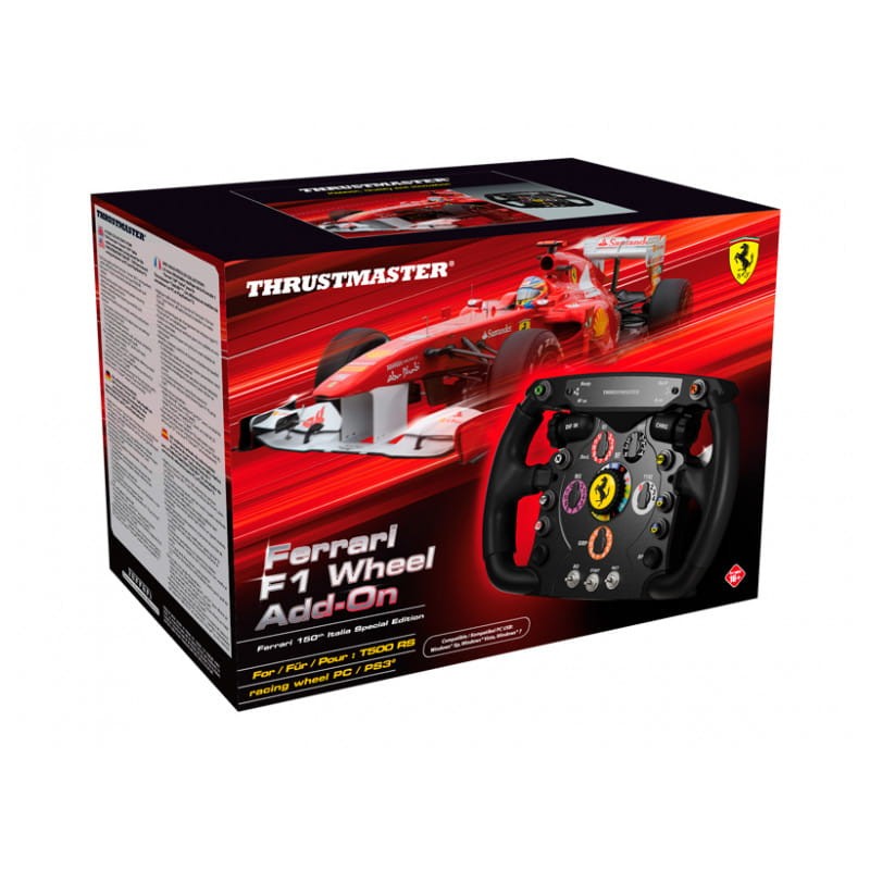 Thrustmaster Ferrari F1 Negro RF Volante Analógico PC, Playstation 3 - Ítem6