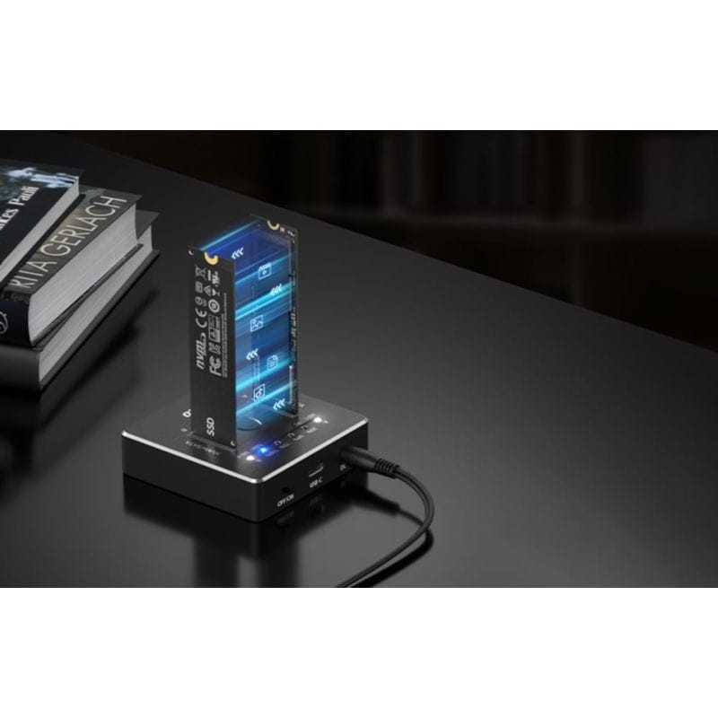 FIDECO M2288 M.2 NVMe/SATA 20Gbps - Station d'accueil SSD - Ítem1
