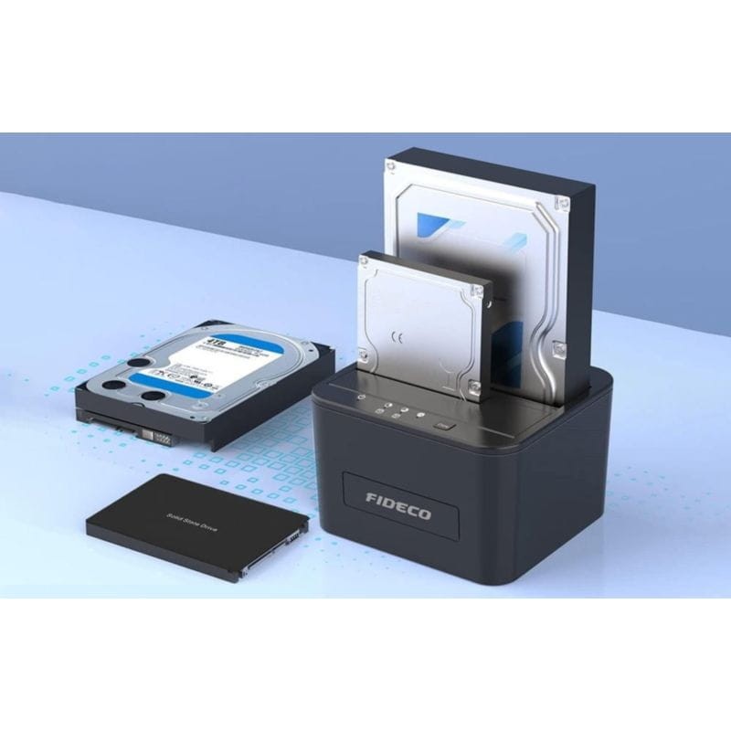 FIDECO YPZ04S2 USB 3.0 SATA - Estación Docking de clonado HDD/SSD - Ítem1