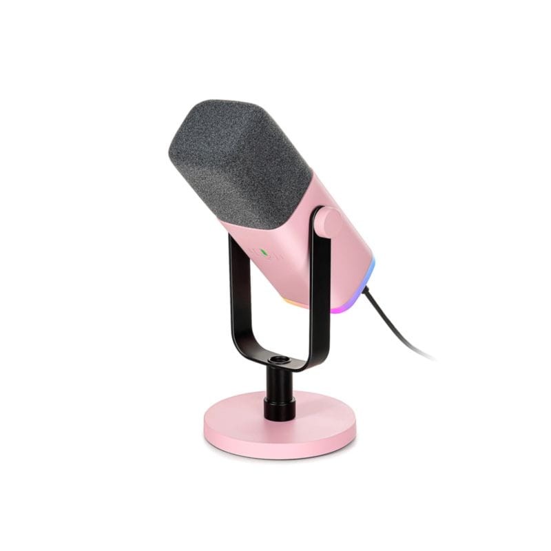 Fifine AmpliGame AM8 Micrófono USB para Grabación y Transmisión Rosa - Ítem1