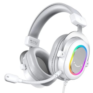 FIFINE AmpliGame H6 USB Blanco - Auriculares gaming