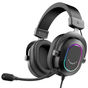 Fifine AmpliGame H6 USB Noir - Casque de jeu