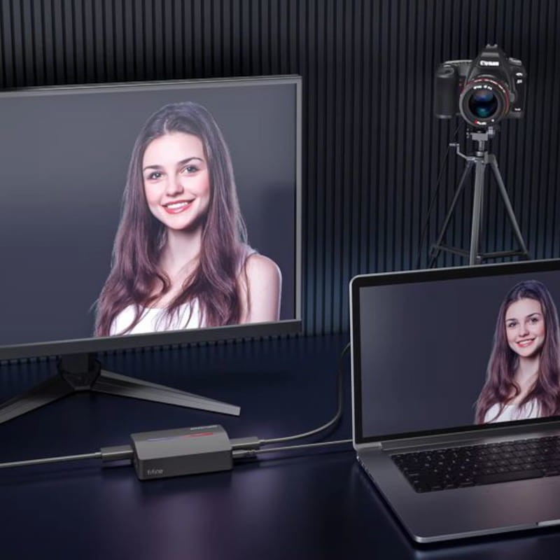 FIFINE AmpliGame V3 Capture Card Negro - Capturadora de Vídeo - Ítem5