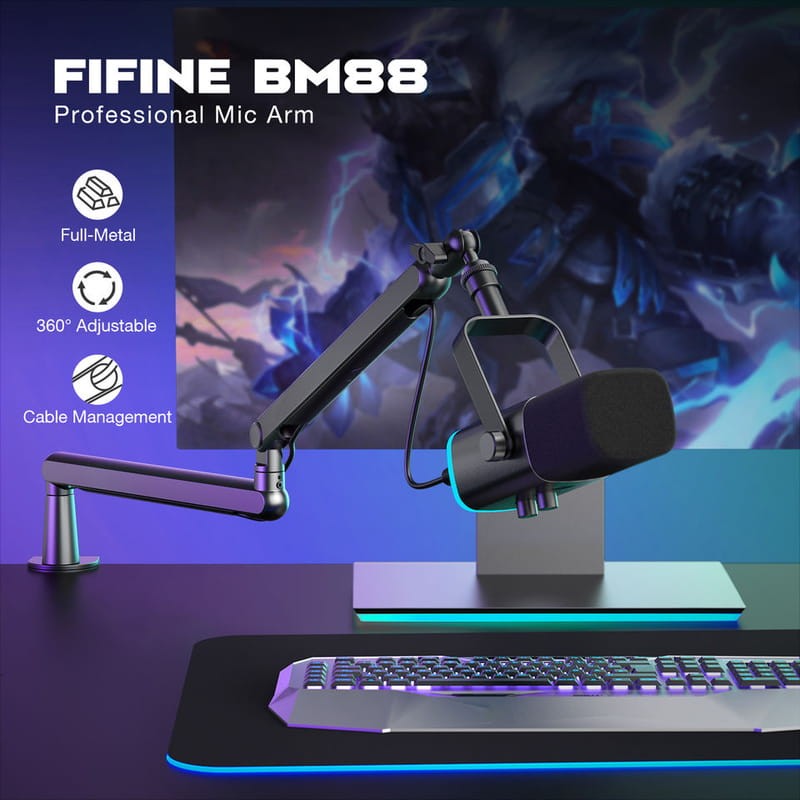 Fifine BM88 -Suporte de braço para microfone - Item5