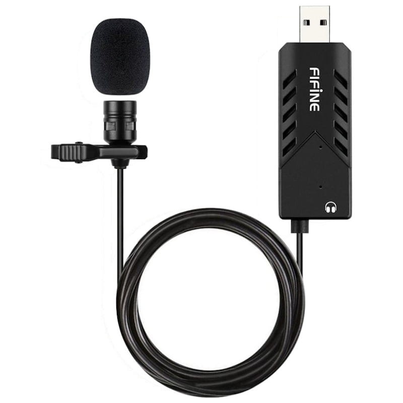 Fifine K053 Micrófono de Solapa USB - Ítem