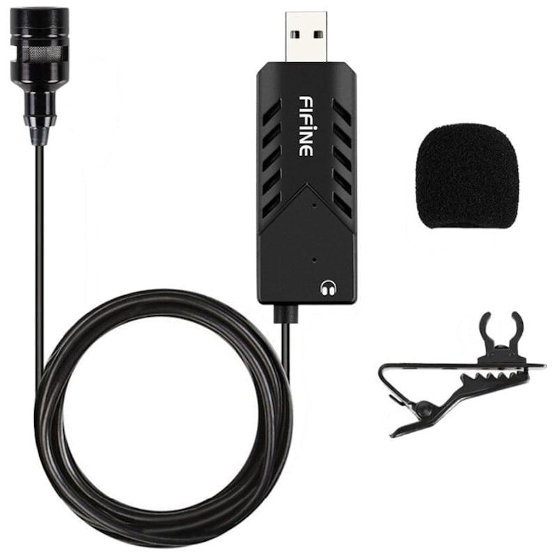Fifine K053 Microphone Lavalier USB - Ítem5