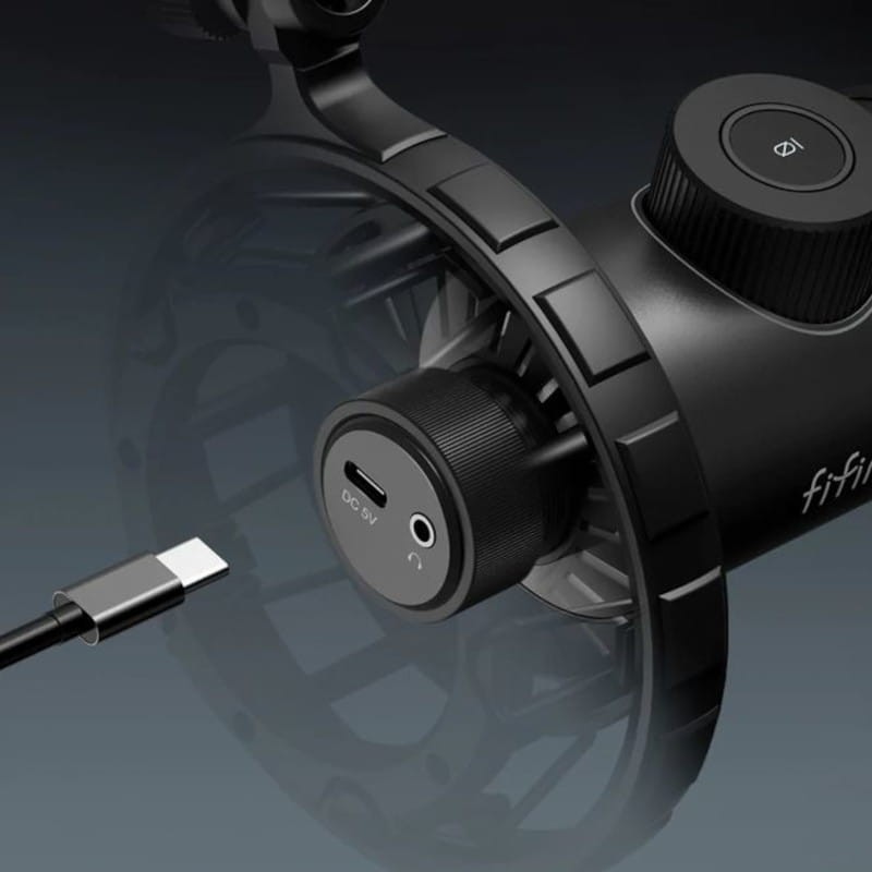 Fifine K658 RGB Micrófono USB para Grabación y Transmisión en PC - Ítem1
