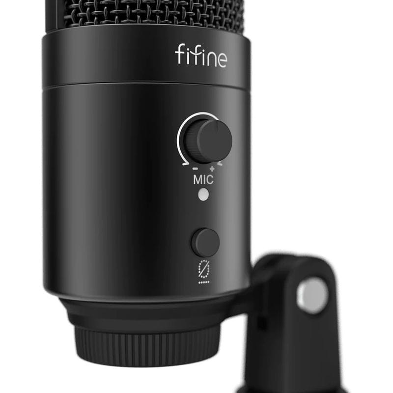 Fifine K683A Micrófono USB para Grabación y Transmisión en PC Y Movil - Ítem1