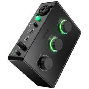 Fifine SC1 Negro - Mezclador de audio