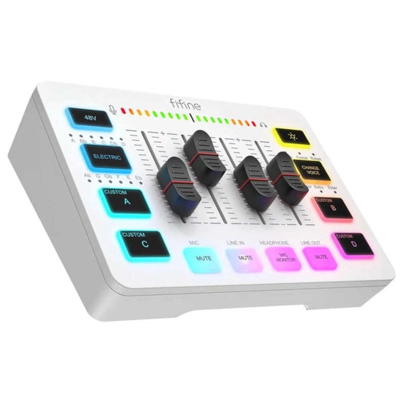 Fifine SC3 Branco - Misturador de áudio - Item2