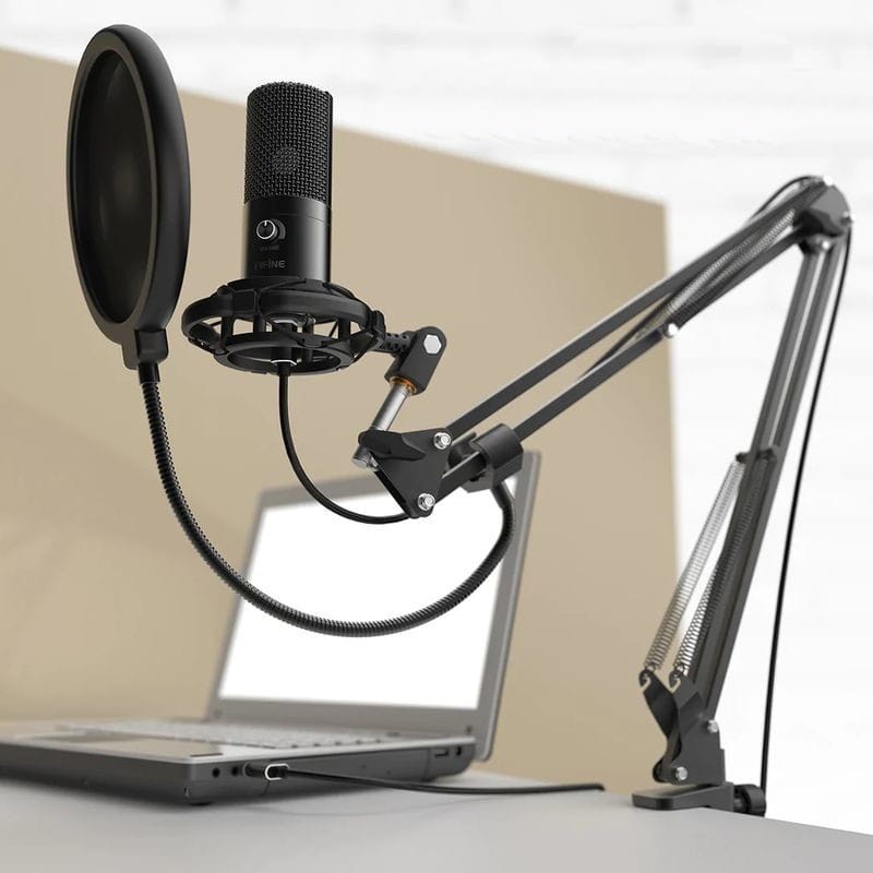 Fifine T669 Micrófono USB para Grabación y Transmisión en PC - Ítem1