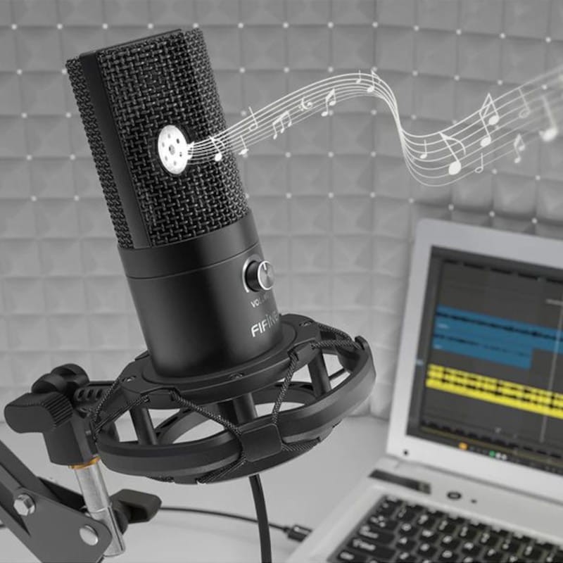 Fifine T669 Micrófono USB para Grabación y Transmisión en PC - Ítem2