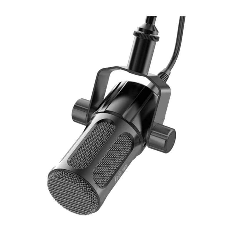 Fifine Tank1 RGB Micrófono XLR para Grabación y Transmisión en PC Negro - Ítem