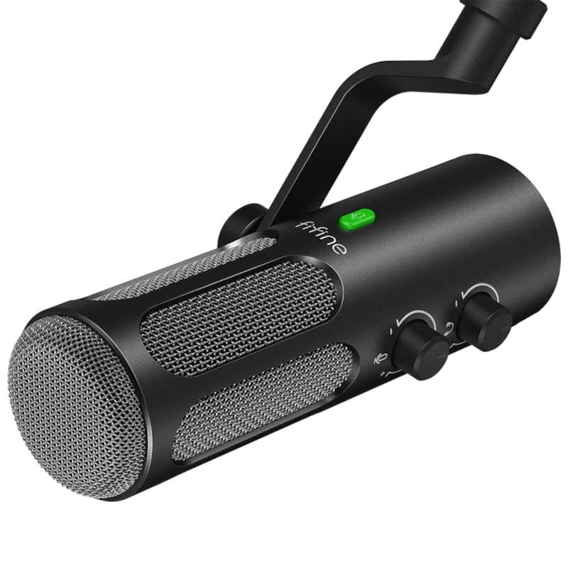 Fifine Tank3 RGB Preto - Microfone USB para Gravação e Streaming no PC - Item