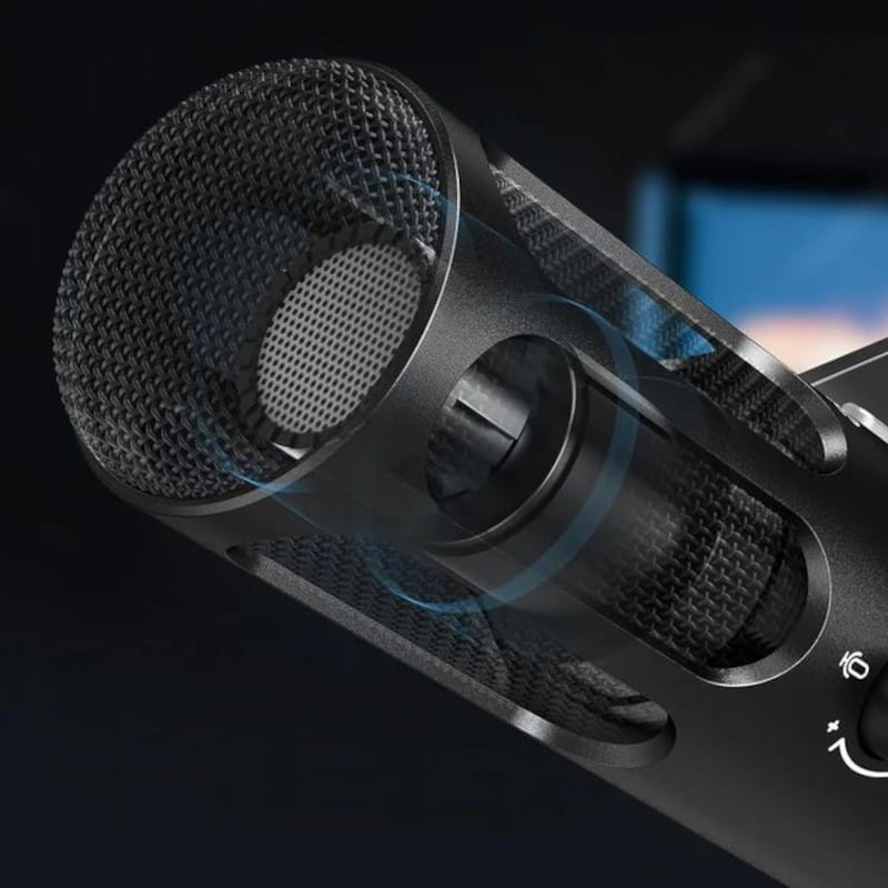 Fifine Tank3 RGB Preto - Microfone USB para Gravação e Streaming no PC - Item1