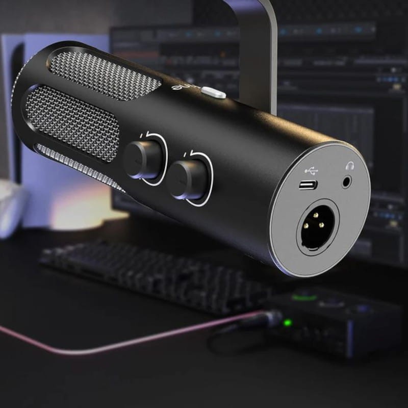 Fifine Tank3 RGB Preto - Microfone USB para Gravação e Streaming no PC - Item2