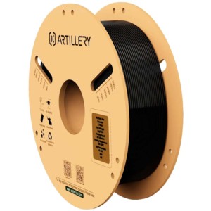 Filamento ARTILLERY PLA Negro - 1.75mm - Bobina de 1kg - Compatible con impresoras 3D FDM