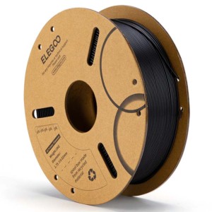 ELEGOO PLA Negro para Impresoras 3D FDM - Filamento 1.75mm Bobina de 1kg