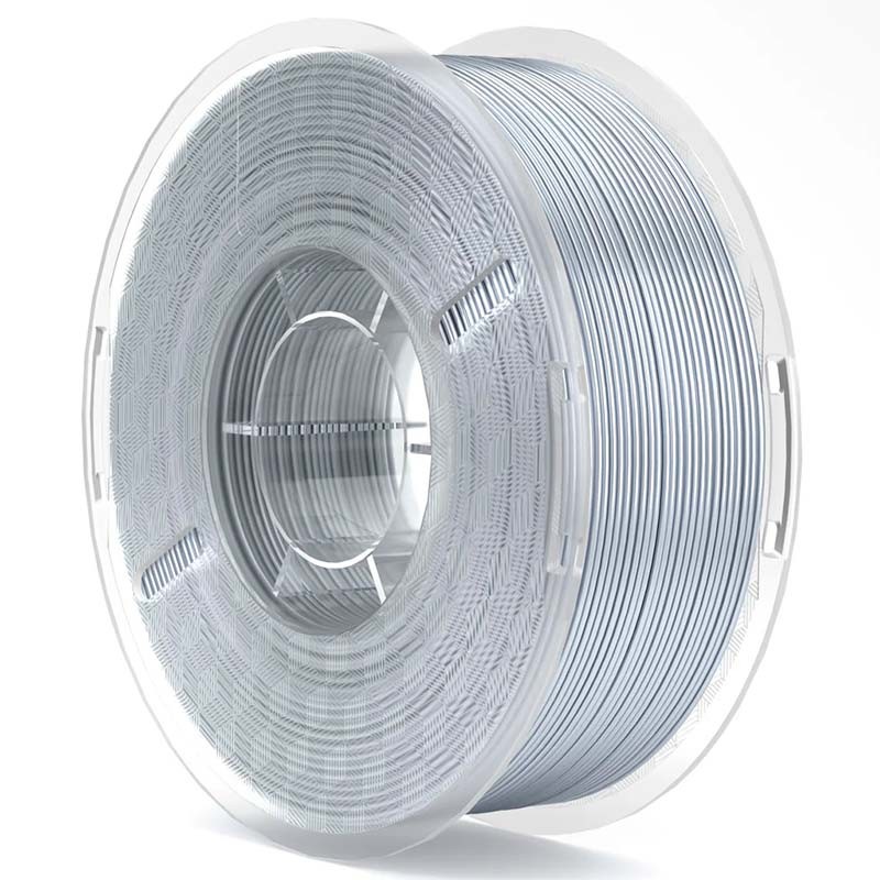 ELEGOO Silk PLA Prateado Sedoso para Impressoras 3D FDM - Filamento 1.75mm Bobina de 1kg - Item
