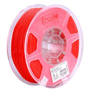 Filamento eSUN 1Kg PLA+ 1.75MM Rojo