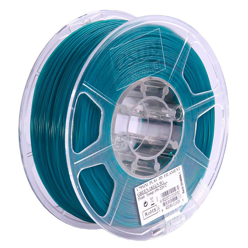 Filament eSUN 1Kg PLA+ 1.75MM Vert