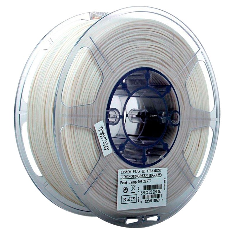 Filament eSUN 1Kg PLA+ 1.75MM Vert Lumineux