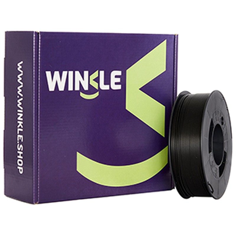 Filament Winkle PET-G 1 1.75MM Noir de Jais 1Kg - Ítem1