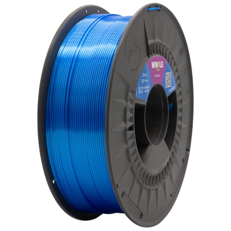 Winkle PLA SILK Filament 1.75mm Bleu Acier 1Kg - Ítem